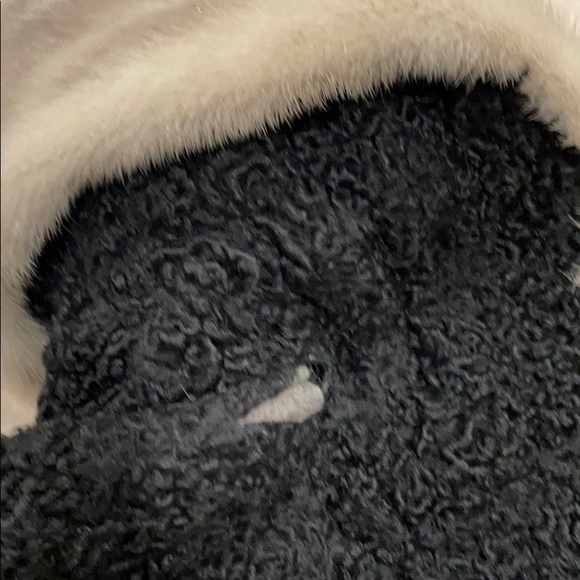 Vintage Persian Lamb and mink swing coat - Picture 12 of 14